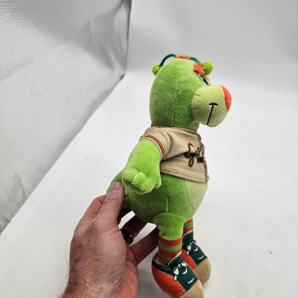 Greensboro Grasshoppers Plush One Size Green MILB Baseball Forever Collectibles - Picture 2 of 10